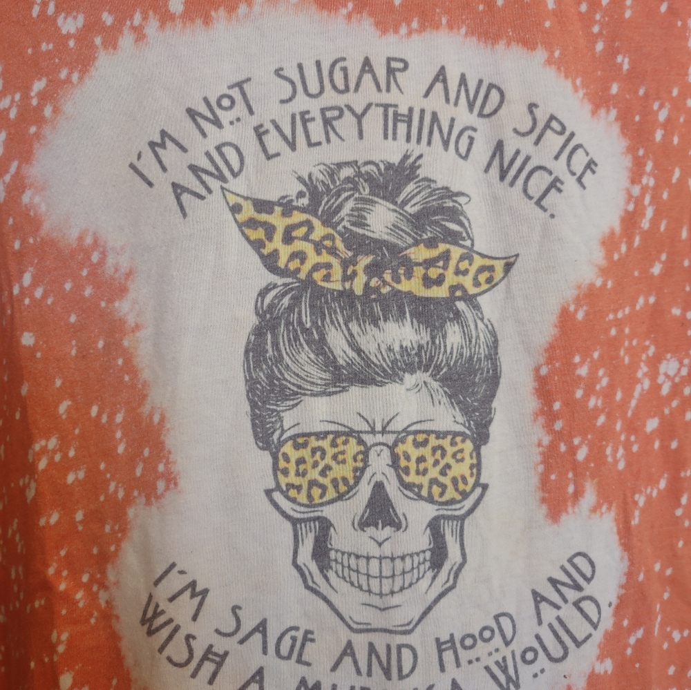Skull Bleached tshirt